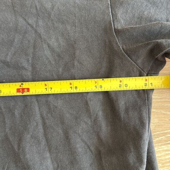 Ethos Encinitas California San Diego Cropped shirt Women’s Gray Large - Picture 3 of 8